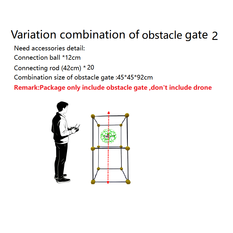 Racing Obstacle Gate Goal Ligh - Drone Racing Gate ulasan dan harga