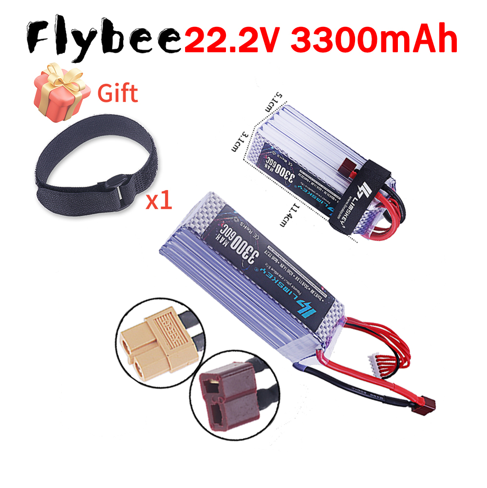 Brand NEW 3300mah 22.2V 60C 6S - Drone Racing Battery ulasan dan harga