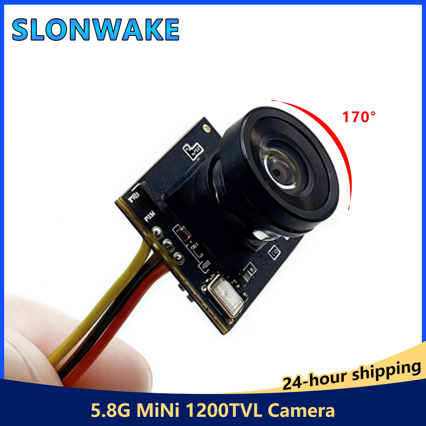 SLONWAKE Ultra Mini 5.8G FPV C - Drone Racing Camera ulasan dan harga