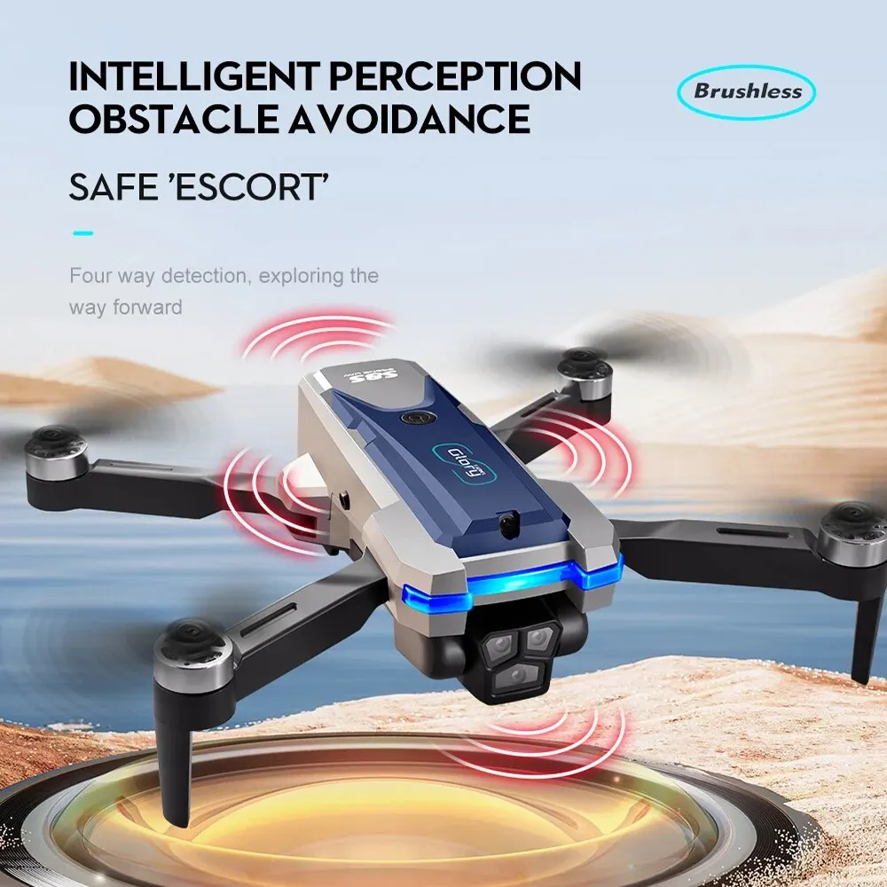 S8S GPS Drone 5G Wifi 8K HD Du - Drone Racing Camera ulasan dan harga